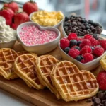 Valentine’s Day Waffle Board