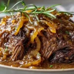 Comforting French Onion Pot Roast