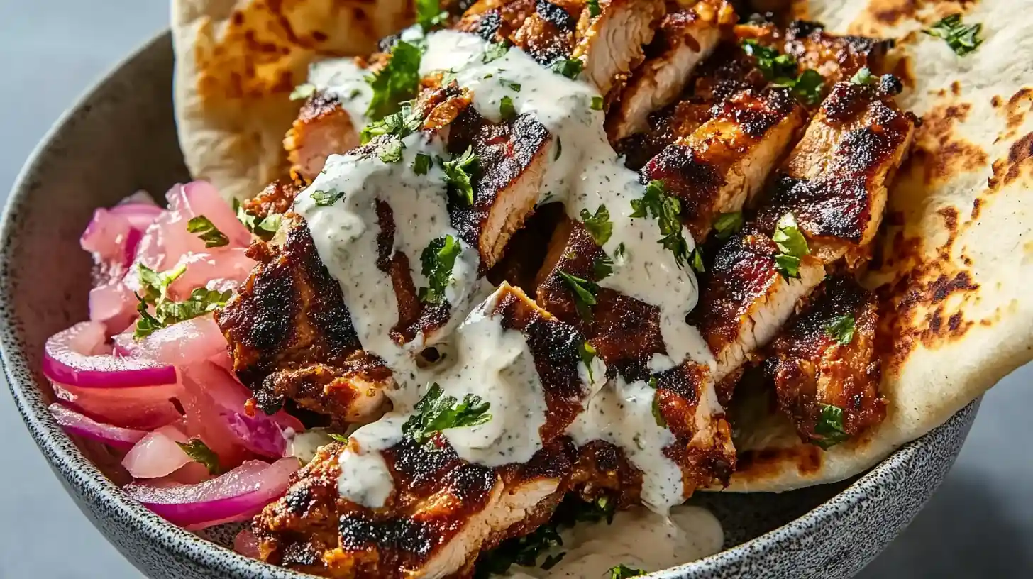 Chicken Shawarma with Garlic Sauce
