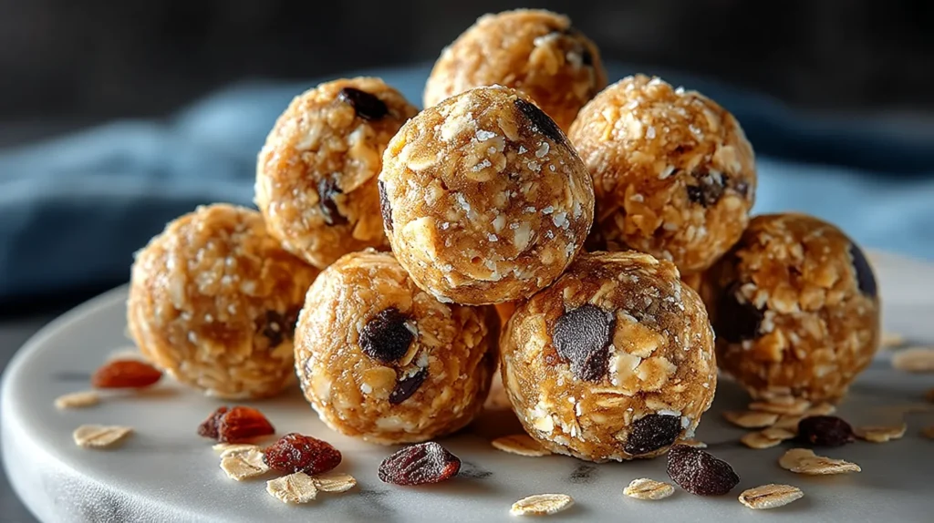 No-Bake Peanut Butter Energy Bites
