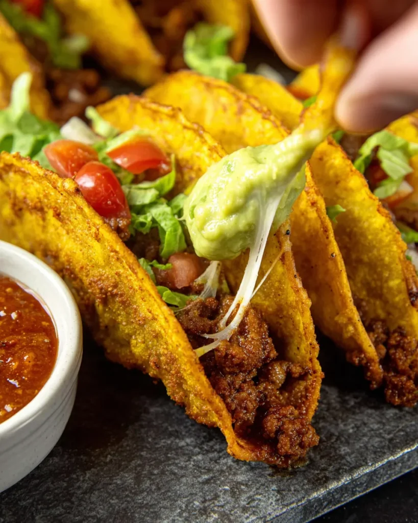 Crispy Ground Beef Tacos