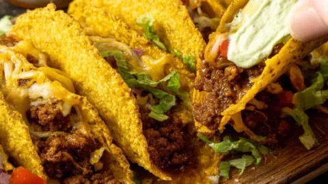 Crispy Ground Beef Tacos