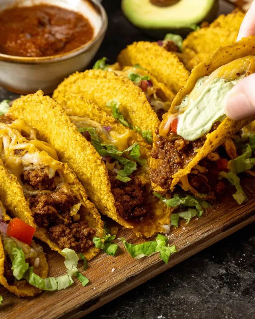 Crispy Ground Beef Tacos