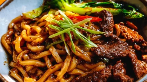 Beef Black Pepper Udon