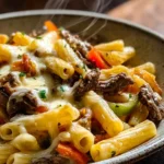 Philly Cheesesteak Pasta 5