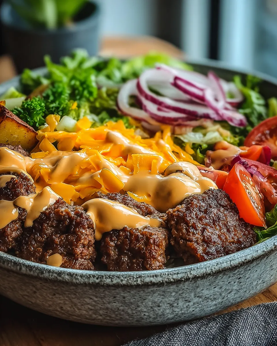 Smash Burger Bowl