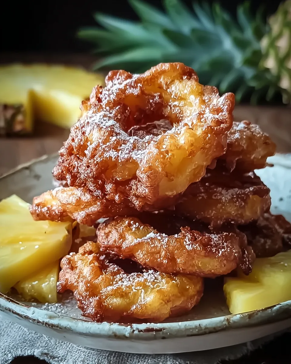 Pineapple Fritters