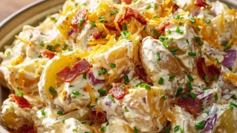 Steakhouse Potato Salad A Creamy Flavor Packed Side Dish