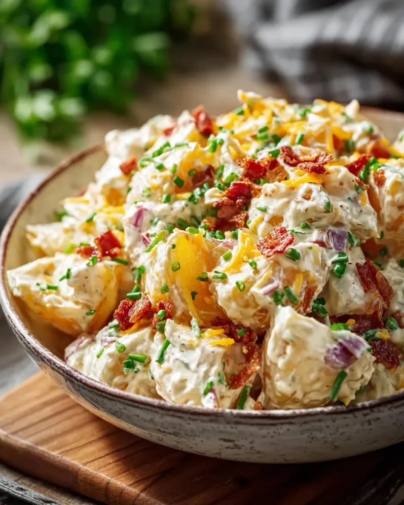 Steakhouse Potato Salad A Creamy Flavor Packed Side Dish