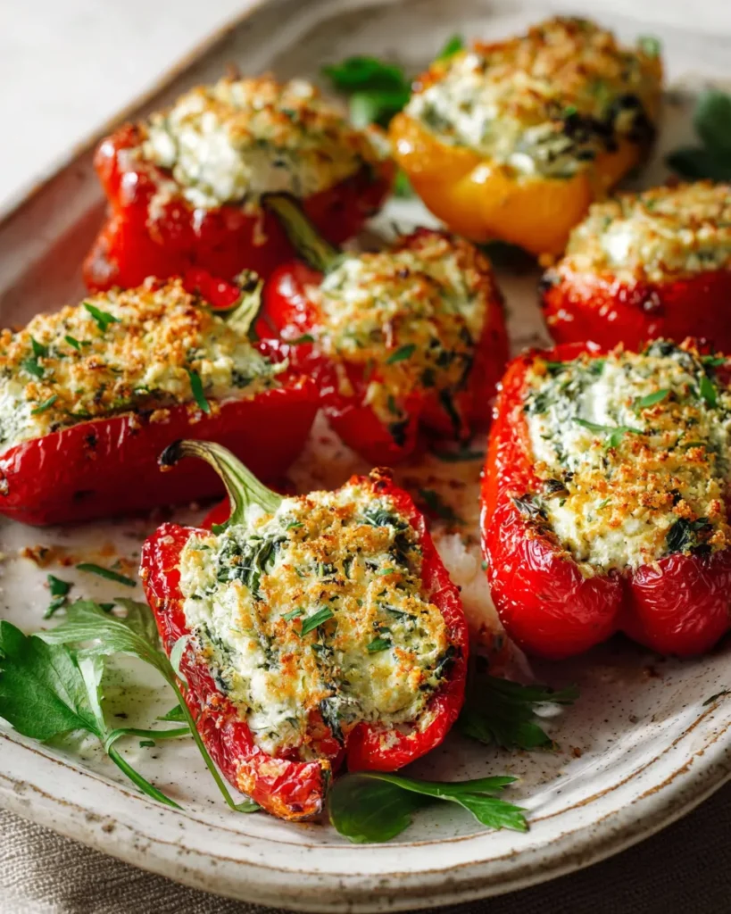Ricotta Stuffed Peppers