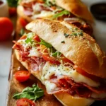 Baked Italian Grinder Sandwiches