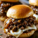 Irresistible French Onion Beef Sloppy Joes