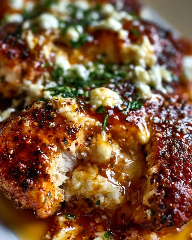Hot Honey Feta Chicken