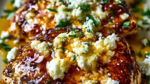 Hot Honey Feta Chicken