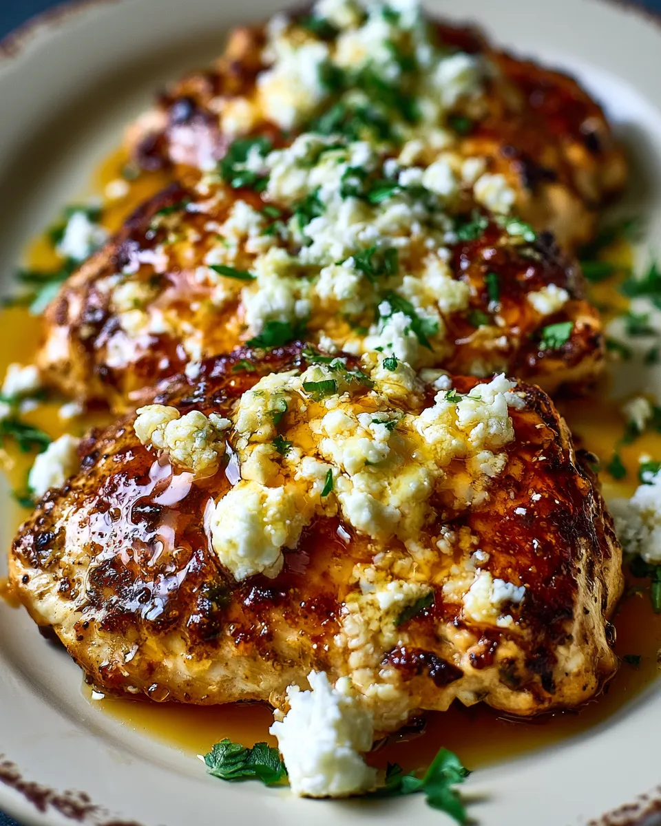 Hot Honey Feta Chicken
