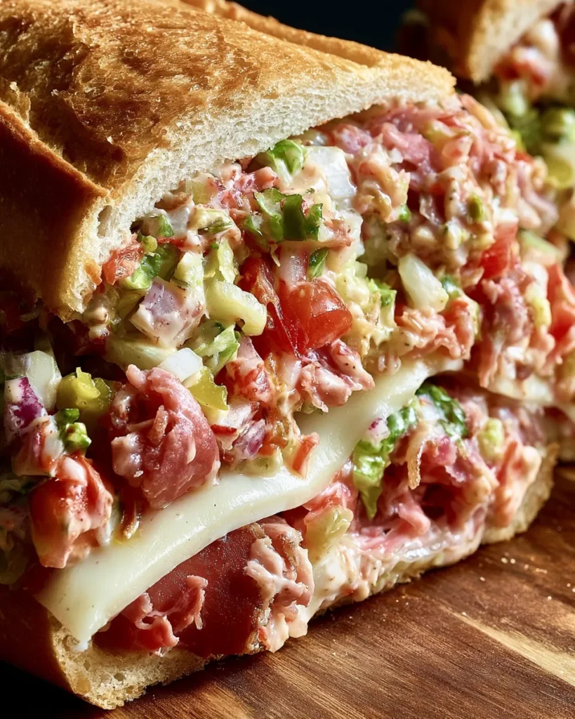 Chopped Italian Sandwich