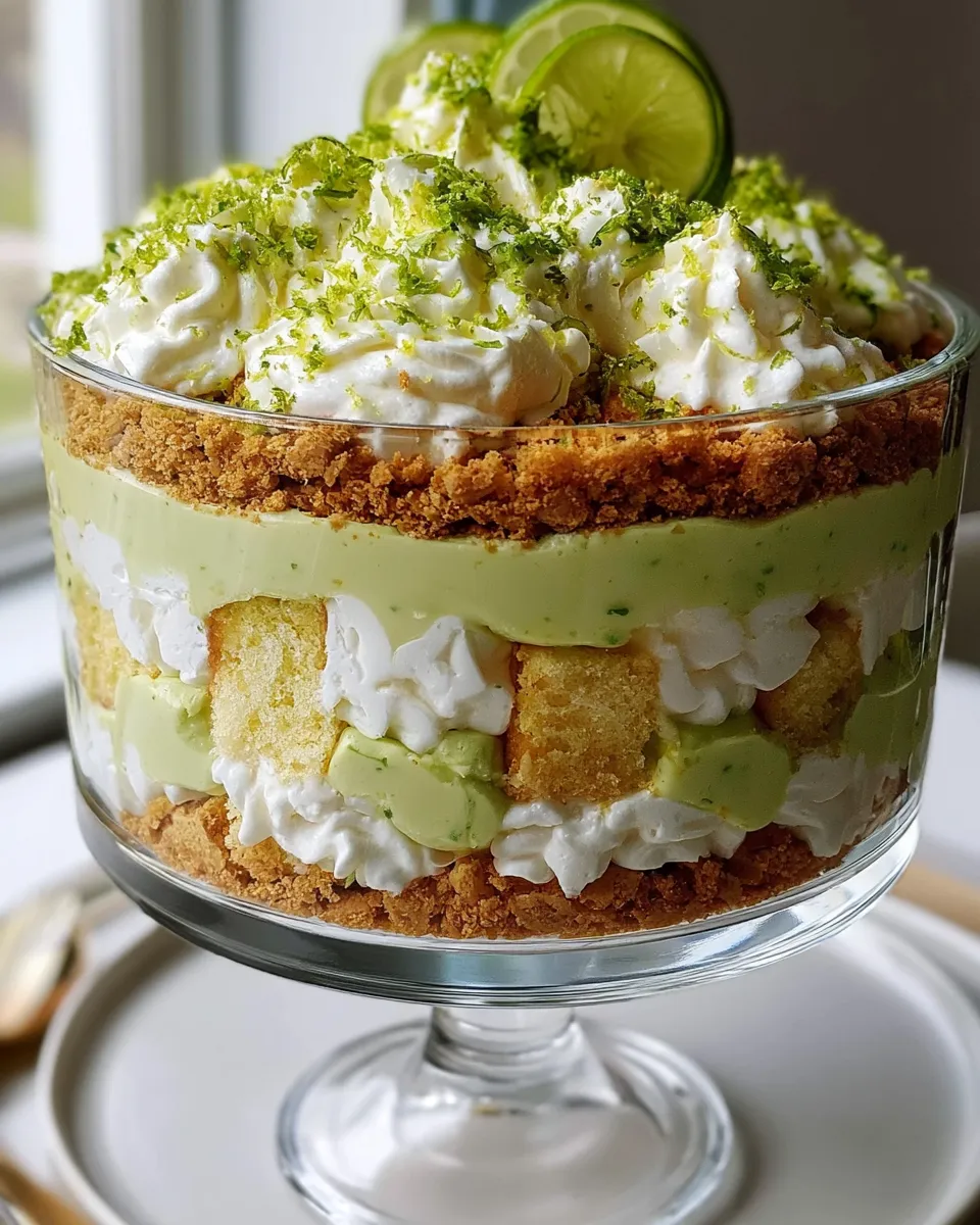 Key Lime Pie Trifle