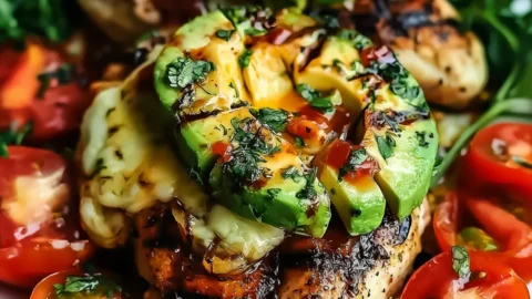 Grilled California Avocado Chicken