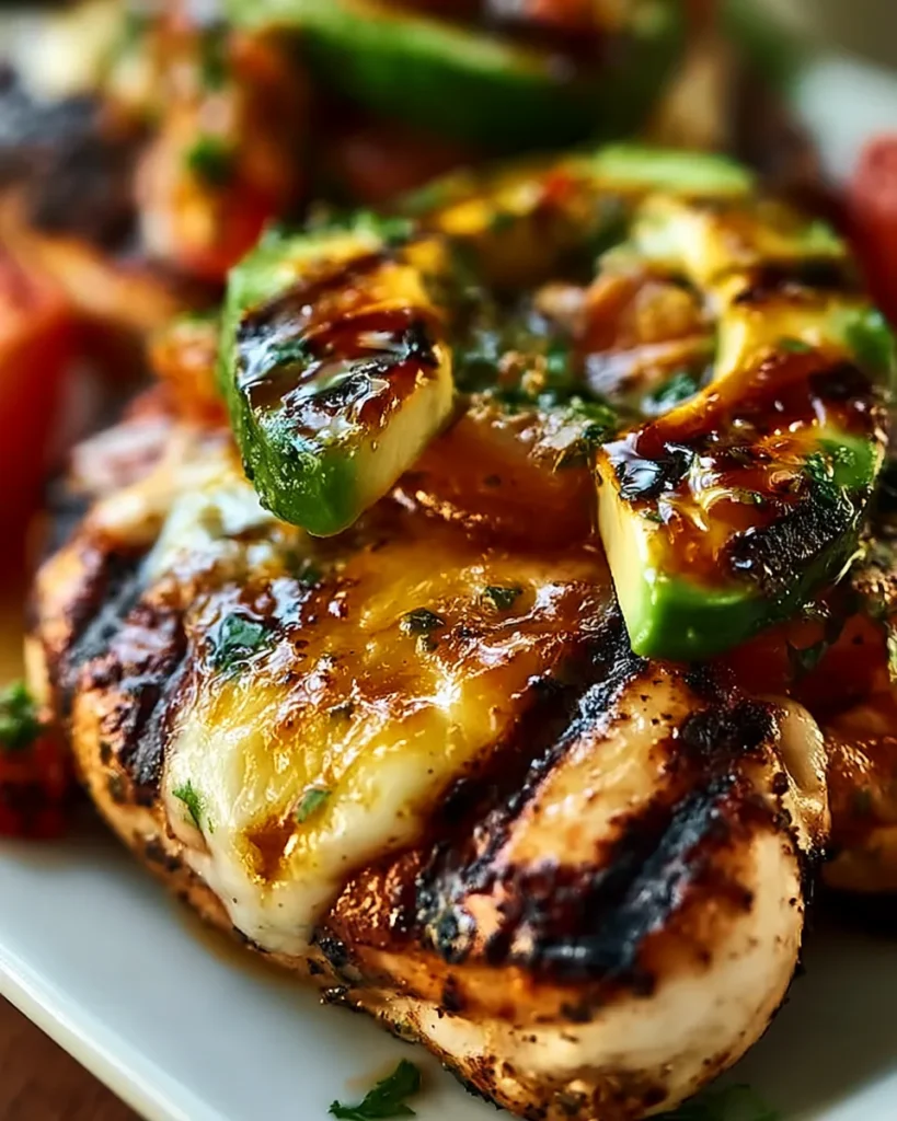 Grilled California Avocado Chicken