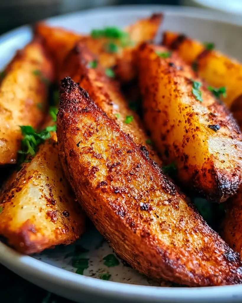 Crispy Potato Wedges Recipe