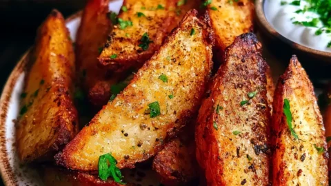 Crispy Potato Wedges Recipe