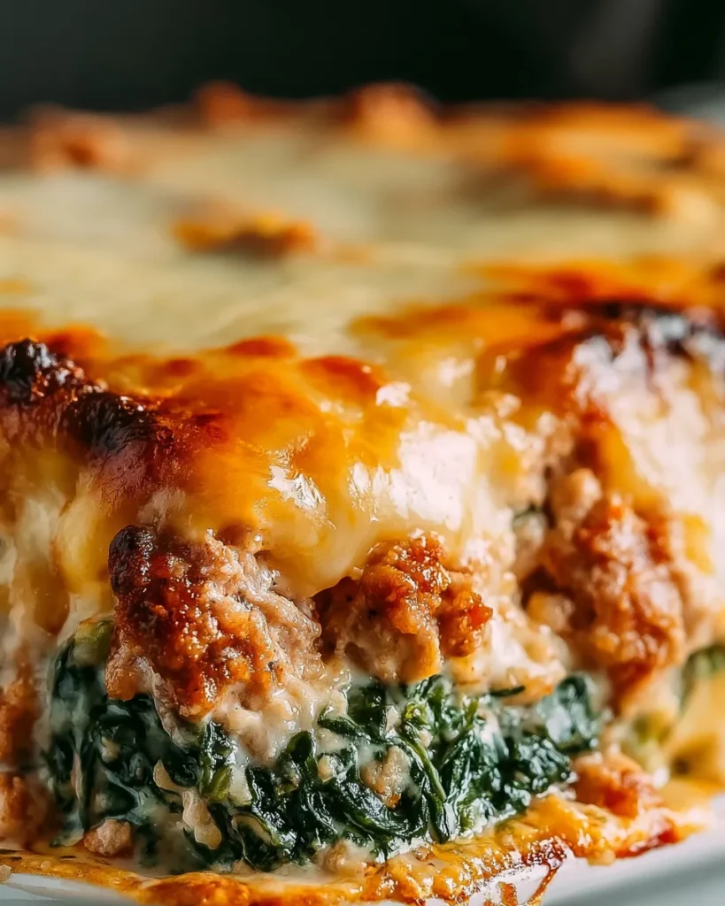 High Protein Ground Turkey Casserole