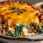 High Protein Ground Turkey Casserole