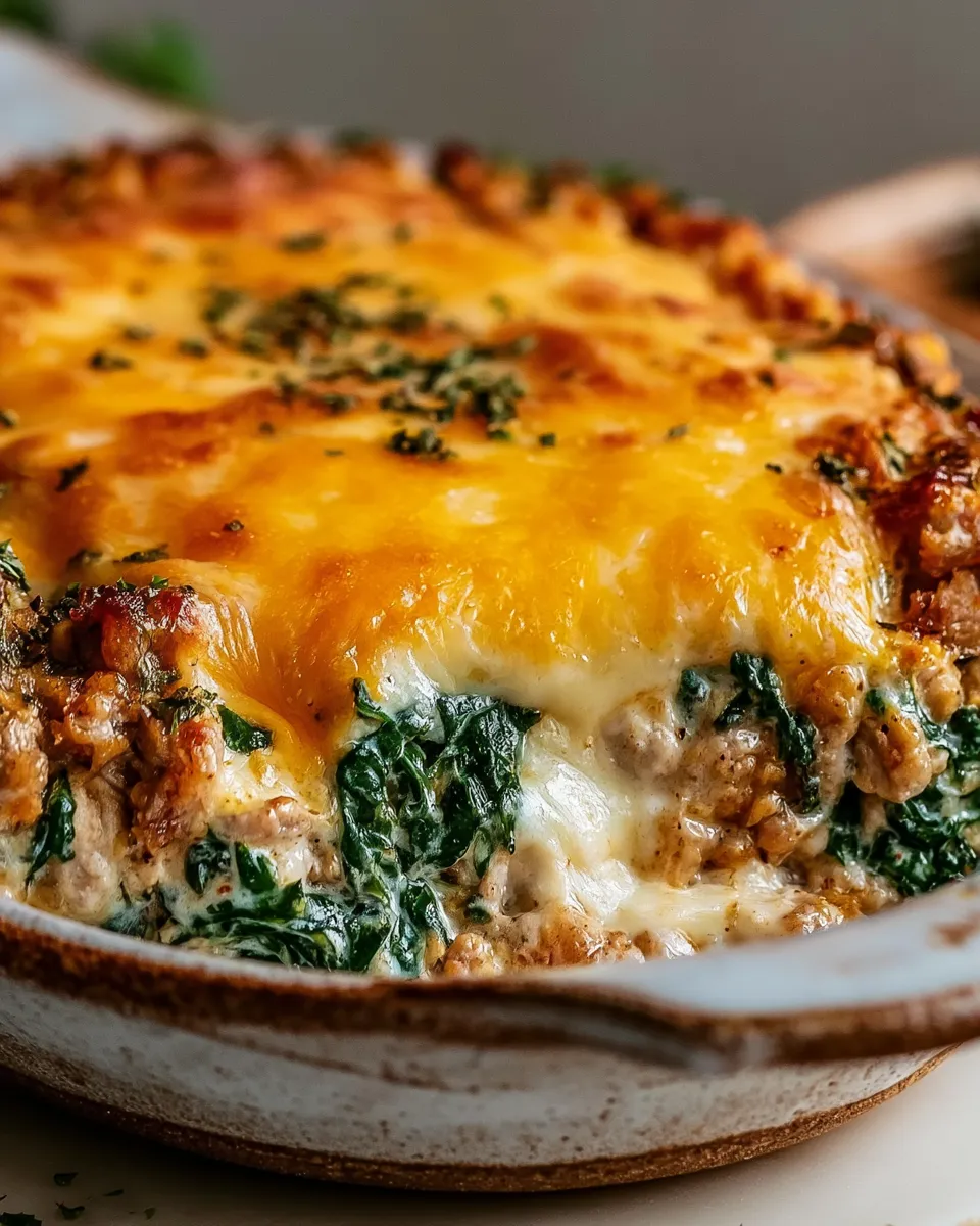 High Protein Ground Turkey Casserole