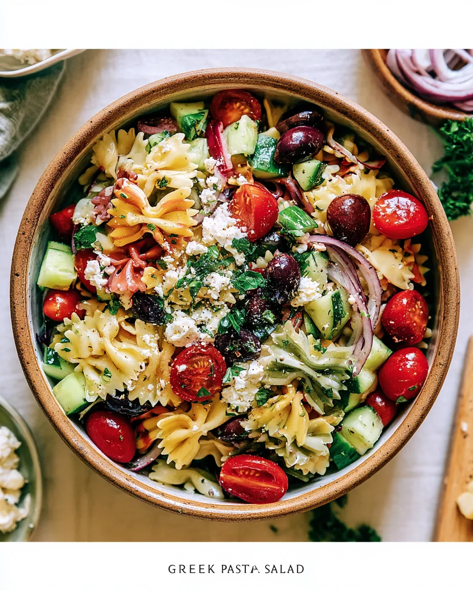 Greek Pasta Salad