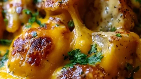 3 Ingredient Cheesy Ranch Potatoes