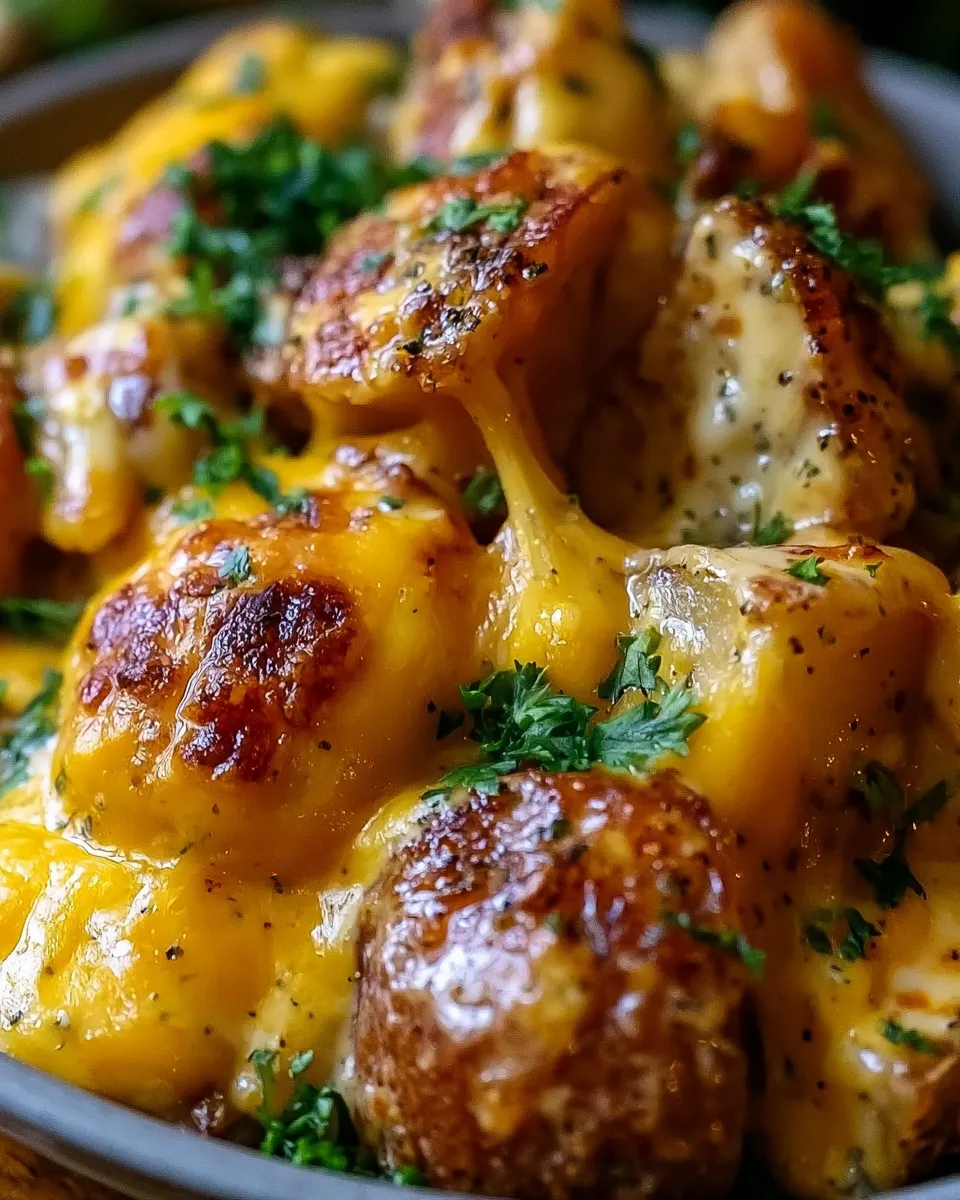 3 Ingredient Cheesy Ranch Potatoes