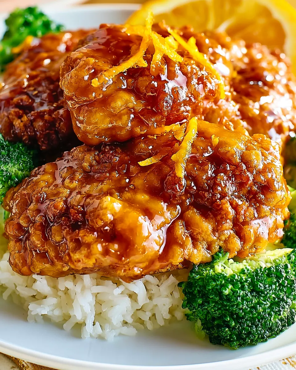 Double Crunch Orange Chicken