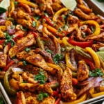 Sheet Pan Chicken Fajitas