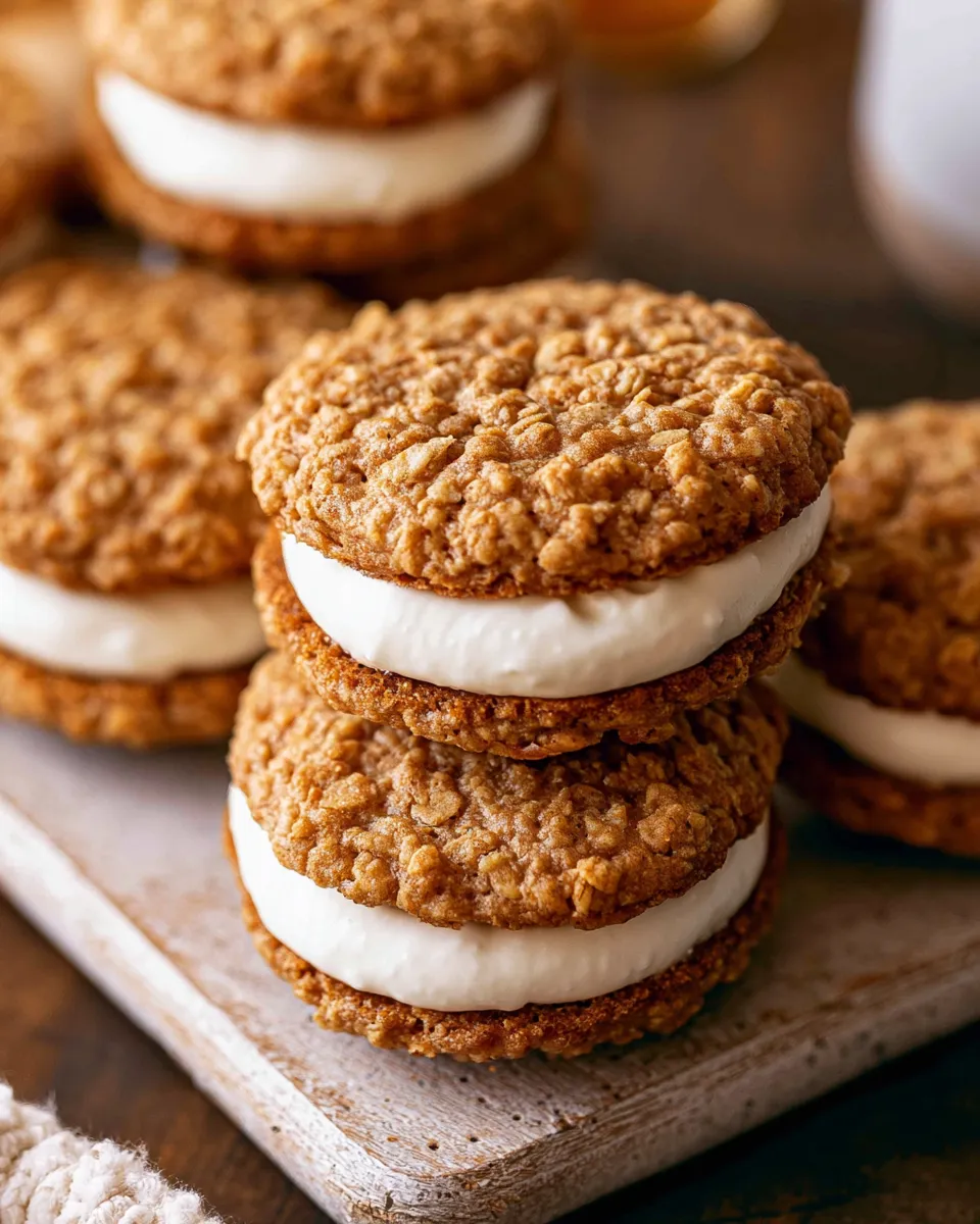 Homemade Oatmeal Cream Pies