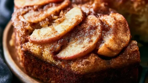Easy Cinnamon Apple Cake