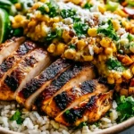 Street Corn Chicken Rice Bowl