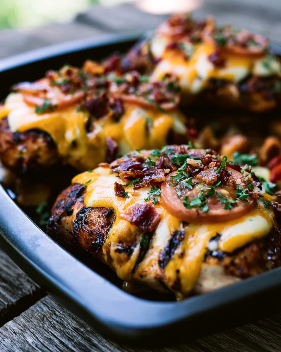 Grilled Monterey Chicken Recipe