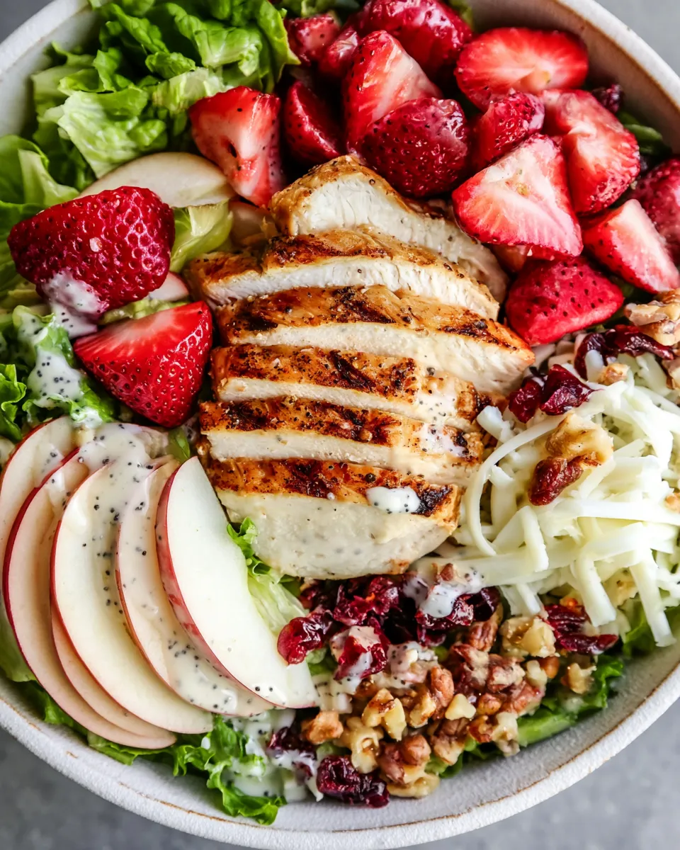 The Best Strawberry Chicken Salad