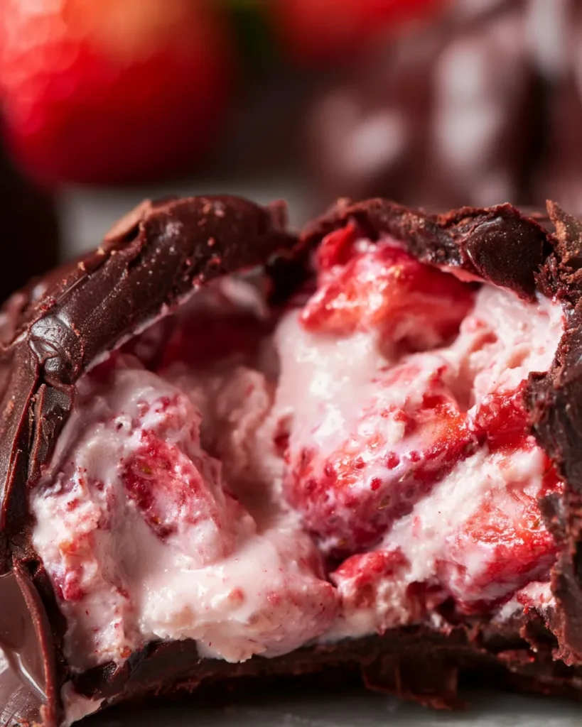 Chocolate Strawberry Yogurt Clusters Viral Recipe