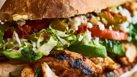 Chicken Torta Sandwich