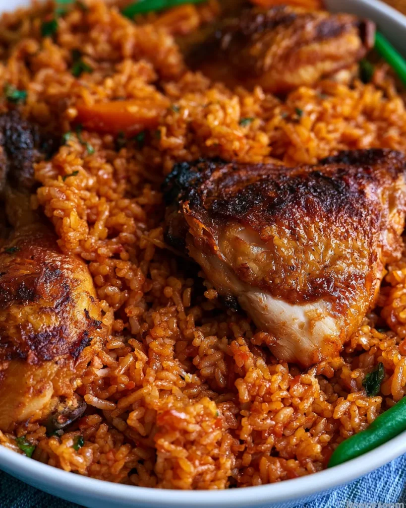 Jollof Rice With Chicken