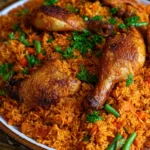 Jollof Rice With Chicken
