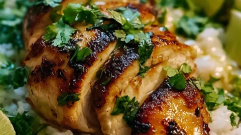 Coconut Lime Chicken And Rice