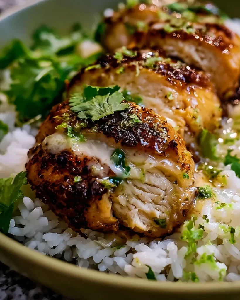 Coconut Lime Chicken And Rice