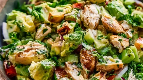 Healthy Avocado Chicken Salad
