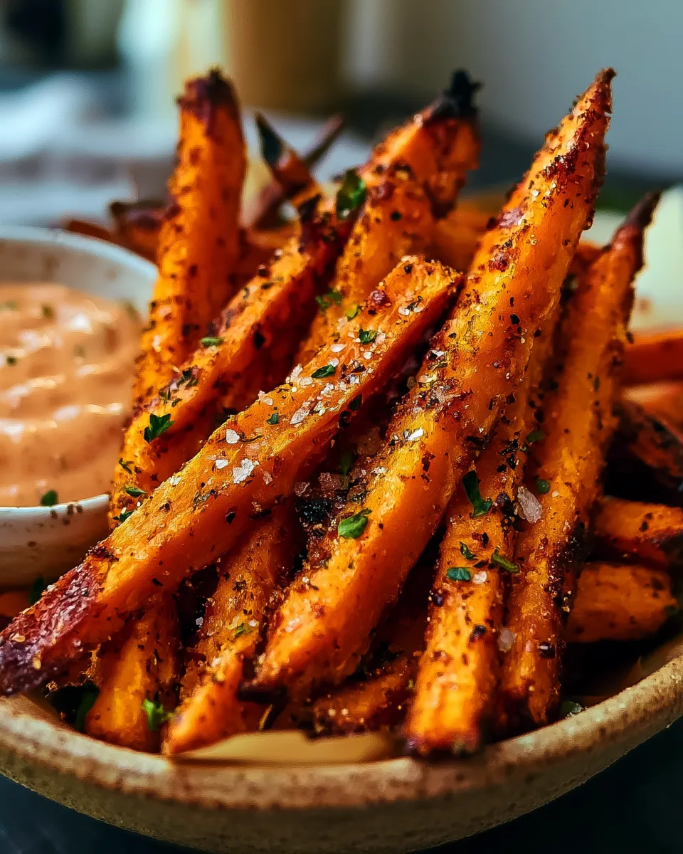 Oven Baked Sweet Potato Fries