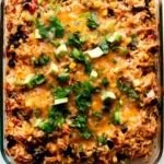 Chicken Burrito Casserole
